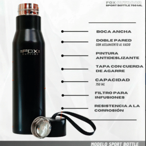 BOTELLA TERMICA FOX 750ml