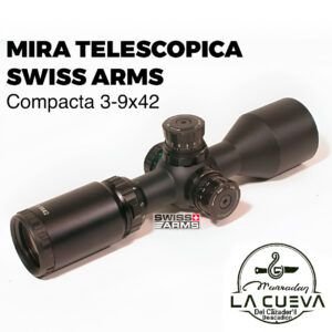 Mira Telescopica Swiss Arms Compacta 3-9x42
